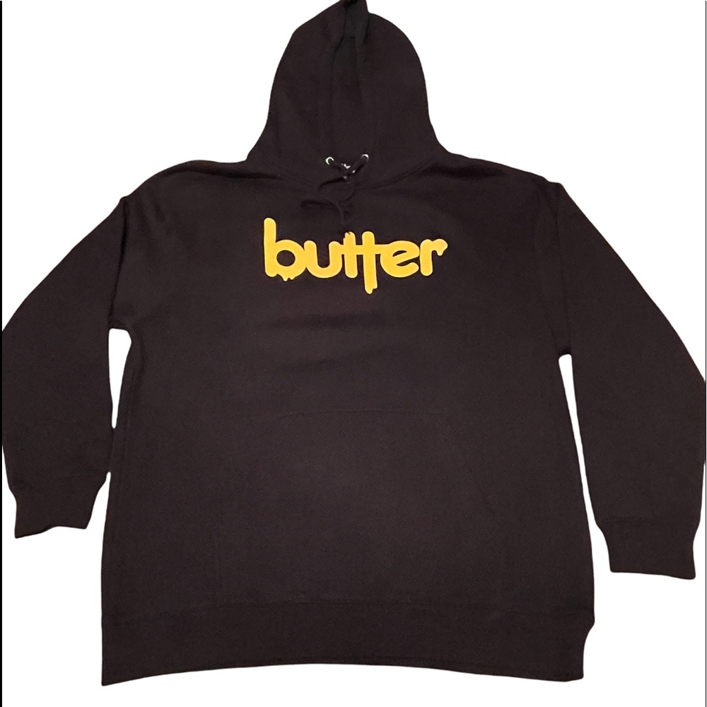 Sweatshirt “Butter” Black 3 XL. New, Never Worn